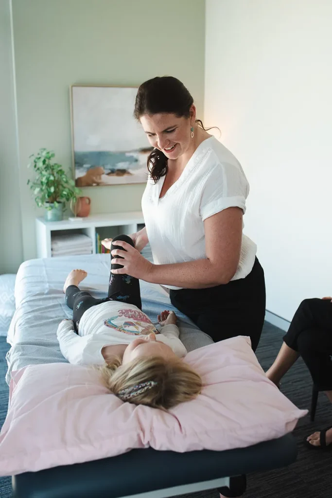 osteopath central coast treatment demonstration