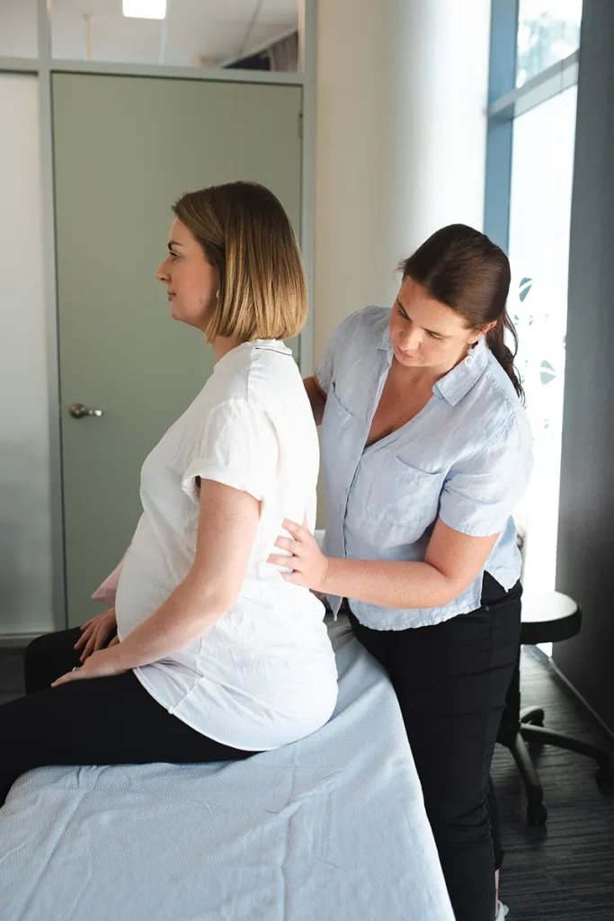 safe pregnancy support at osteopathy clinic on the Central Coast
